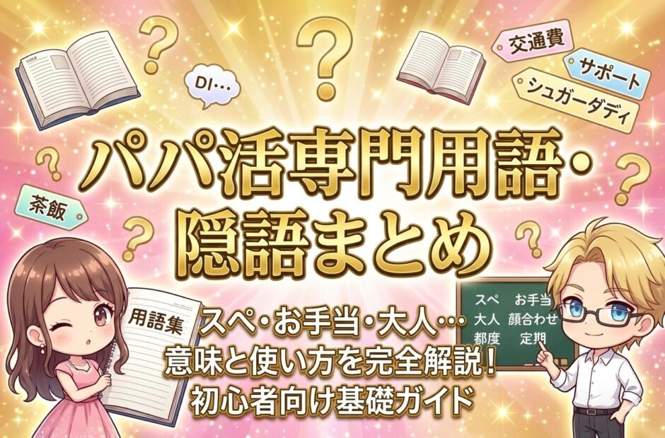 パパ活 スラング