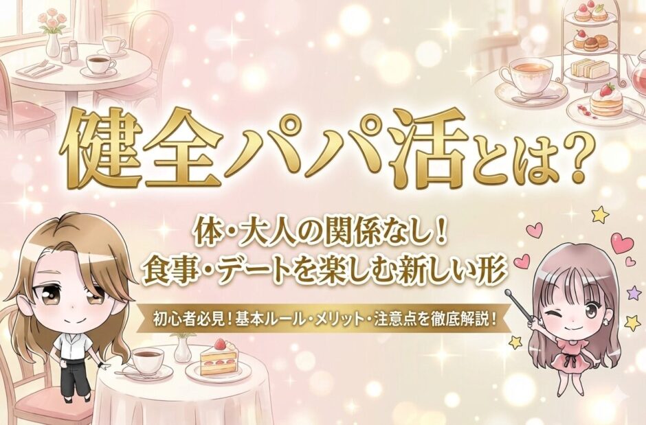 パパ活 健全とは