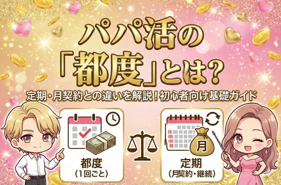 パパ活都度とは